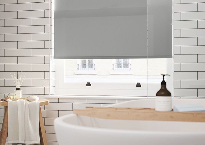Roma, Grey Nickel - Roller Blind - Image 5